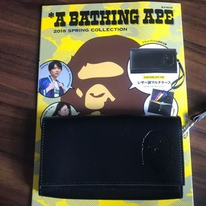 BRAND NEW BAPE S 2018 Wristlet Wallet w/ Magazine